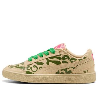 Puma (WMNS) PUMA x Flaujae Majesty Canvas Green Fruit Pure Pink 408170-01