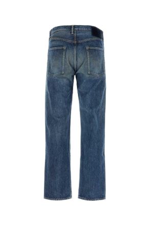 Visvim Mens Denim Social Sculpture Jeans Blue Exterior: Cotton