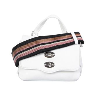 Zanellato Handbags, female, White, Size: ONE SIZE Postina Daily Giorno Baby