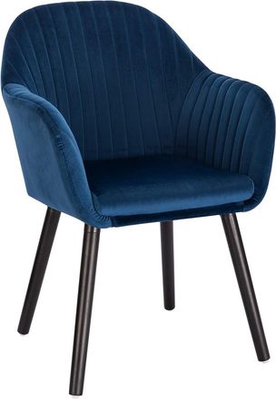 Woltu 1x Sillas De Comedor Nordicas Estilo Vintage Juego De 1 Sillas De Cocina Sillas Tapizada Con Reposabrazos En Terciopelo Estructura De Madera Sillas De