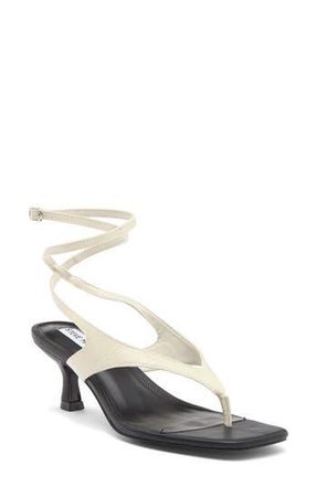 Steve Madden Rayger Ankle Strap Heel Sandal in Bone Multi at Nordstrom Rack, Size 7