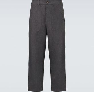 Brunello Cucinelli Linen straight pants