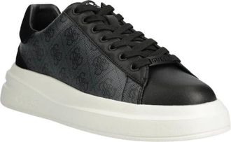 Guess Heren, Schoenen, Zwart, Maat: 45 EU Leer