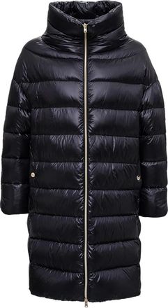 Herno Mujer, Abrigos, Negro, Talla: M