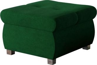 Mirjan24 Reposapi&eacute;s Comfivo 122, Uttario Velvet 2951, 39x60x60cm, Di&aacute;metro: 0, Tapiz, Patas: Metal, 0