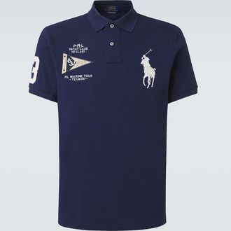 Polo Ralph Lauren Embroidered cotton polo shirt