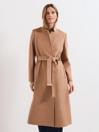 Phase Eight Charlotte Wool Coat in Camel at Nordstrom, Size 14