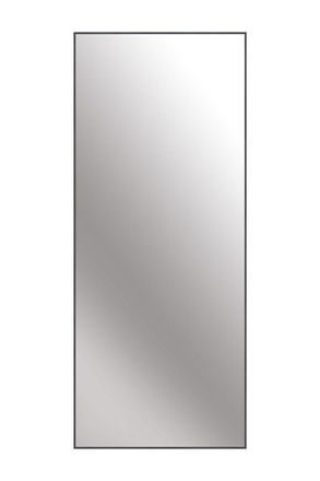 Nielsen Design Alpha Aluminium Full-Length Rectangular Wall Mirror 70x170cm in Charcoal | Size: 70x170 cm