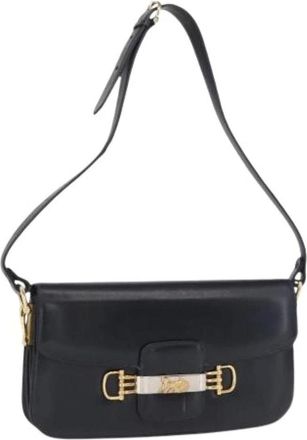 Celine Pre-owned Shoulder Bags, female, Blue, Size: ONE SIZE Pre-owned Vintage Shoulder Bag