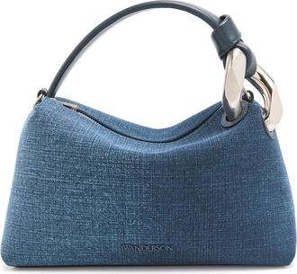 J.W.Anderson Th Jwa Corner Denim Crossbody bag - Blue - One Size