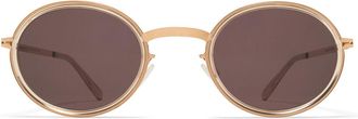 Mykita Berthold 757 Womens Sunglasses Brown Size 47