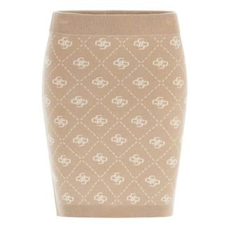Guess Rokken, Dames, Beige, S, Wol, Sarah Rok