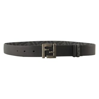 Fendi Belts, male, Black, Size: 85 CM FF Squared Belt