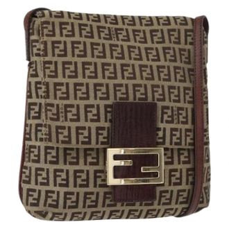 Fendi Borsa a tracolla in tela Pre-owned - - Pre-owned - Donna - Marrone - ONE SIZE
