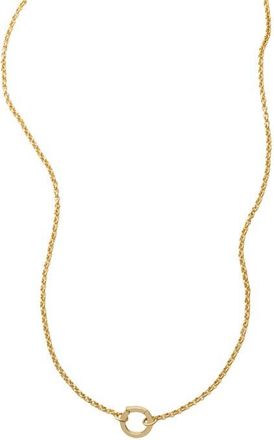Made by Mary Rolo Charm Necklace with Link Lock in Gold Filled With Link Lock at Nordstrom