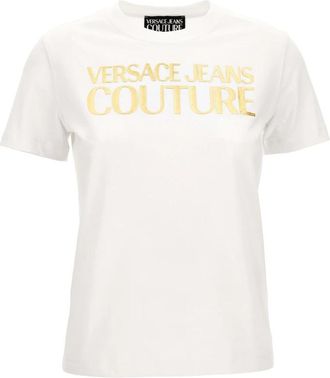 Versace Jeans Couture T-shirt - Dames - T-shirts - Wit - 2XS - Tops