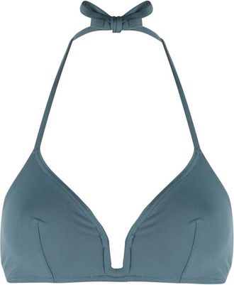 Eres triangle-cup bikini top - women - Polyamide/Elastane - 44 - Blue