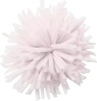 Liviana Conti Hair Accessories, female, Pink, Size: ONE SIZE Spilla Floreale Handmade in Tubolare di Organza