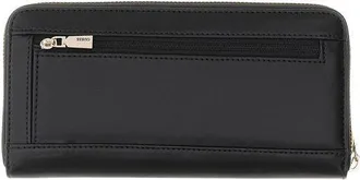 Guess Womens Wallet Black Polyurethane Bags