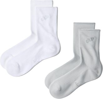 Nike Unisex Everyday Elevated Micro-Crew Socks (2 Pairs) in Multicolor | IO1863-904