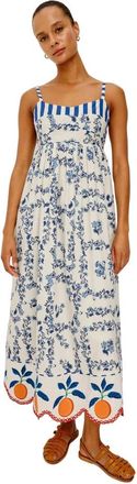 Rails Lexie Maxi Jurk - Dames - Maxi kleedjes - Veelkleurig - L - Katoen - Kleedjes