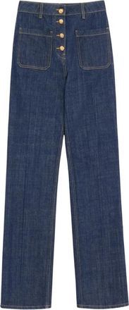 Valentino Denim Broek - Dames - Regular Fit Jeans - Blauw - W27 - Denim - Jeans