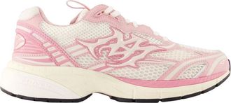 Amiri Schoenen, Dames, Roze, 40 EU, Polyester, M-Tech Sneakers