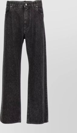 Dolce & Gabbana denim wide-leg trousers