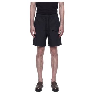 STUDIO NICHOLSON Casual Shorts, male, Blue, Size: M Ikaria Shorts
