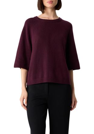 Comma Womens 2175153 Jumper (Pack of 1), 4922_Bordeaux, L