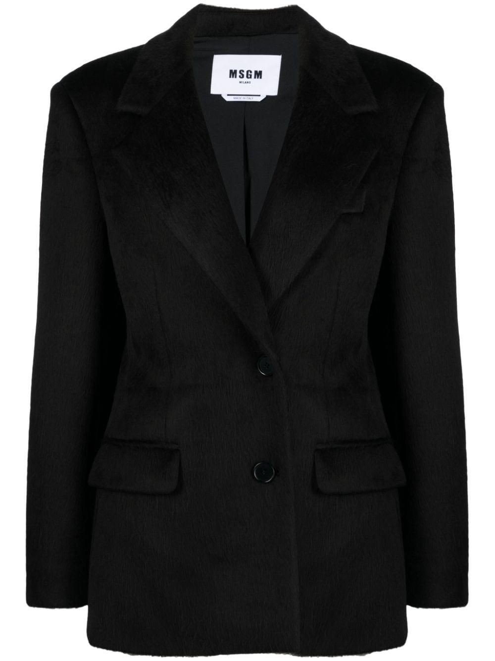Women's Msgm Leather Blazers - up to −53% | Stylight