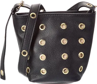Persaman New York Claudia 6 Studded Leather Shoulder Bag