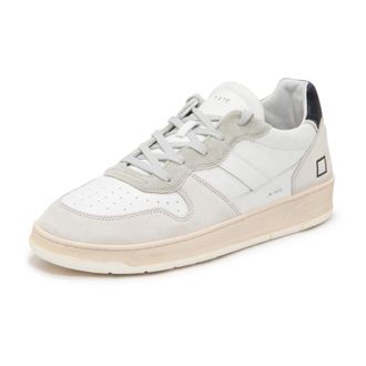 D.A.T.E. D.a.t.e., Heren, Schoenen, Wit, Maat: 46 EU Leer