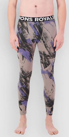 Mons Royale Merino Cascade Flex Legging Pantaloni Funzionali fantasia