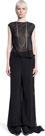 Ann Demeulemeester Zira asymmetric draped top