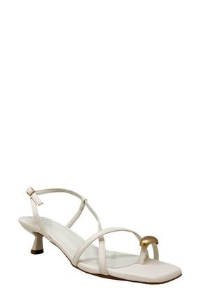 Shushop Harper Slingback Kitten Heel Sandal in Bone at Nordstrom, Size 6.5