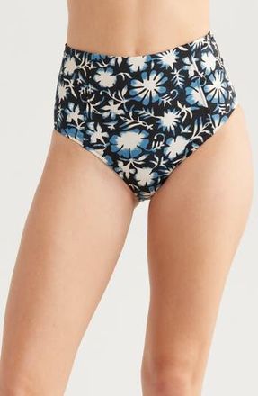 Ulla Johnson Zahara High Waist Bikini Bottoms in Sun Print at Nordstrom Rack, Size Medium