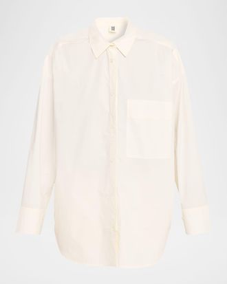 By Malene Birger Derris Oversized Organic Cotton Shirt