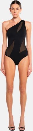 OW Collection Curve Bodysuit in Black at Nordstrom, Size X-Small