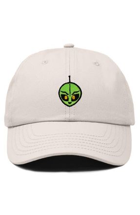 Dalix Duder Alien Dad Cap in Beige at Nordstrom