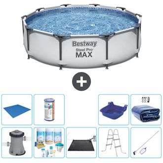 Bestway Piscina Bestway Steel Pro Max Redonda - 305x76 Cm - 8-piezas S21677