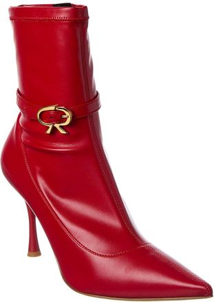 Gianvito Rossi Ascent 85 Leather Bootie