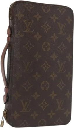 Louis Vuitton Pre-owned Wallets, female, Brown, Size: ONE SIZE Pre-owned Travel Case