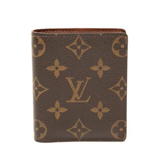 Louis Vuitton Monogram Brown Pvc Leather Wallet (Bi-Fold) (Pre-Owned)