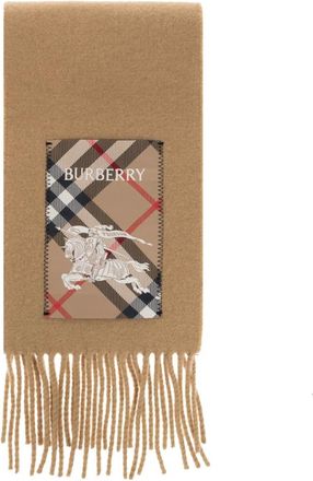 Burberry Check Cashmere Sjaal - unisex - Accessoires - Bruin - Maat: ONE Size Kasjmier