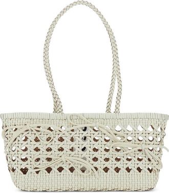 Osoi Biscuit Braided-strap Woven Shoulder Bag