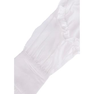 Est'seven Dames, Blouses & Shirts, Wit, Maat: XS Denim