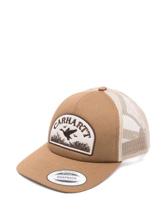 Carhartt Work in Progress Beige Textured Baseball Hat