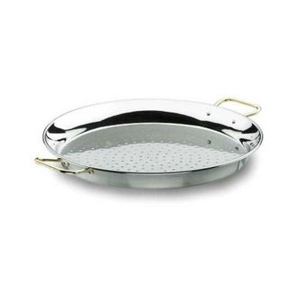 Lacor Padella classica valenciana in acciaio inox [60 cm - 18 porzioni]