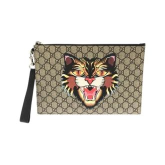 Gucci Pre-owned Clutches, unisex, Beige, Size: ONE SIZE Pre-owned Vintage Clutch